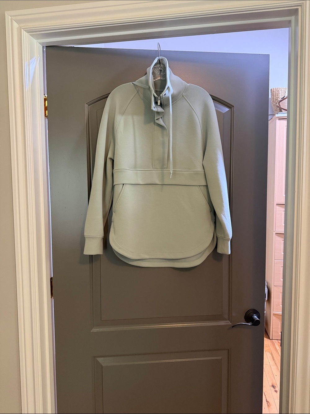 CALIA by Carrie Underwood Light Sage Pullover Bomber Jacket